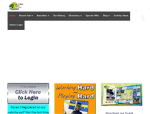 Tablet Screenshot of lostvalleylake.com
